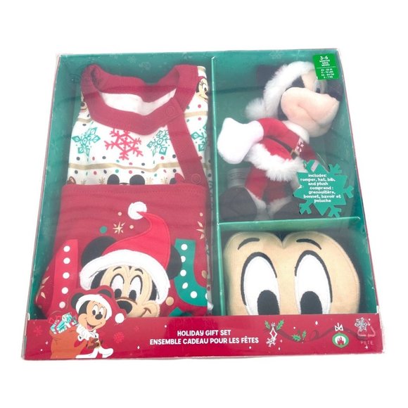 Disney Store Mickey Mouse and Friends Baby Holiday Gift Set 3-6M - Picture 1 of 13